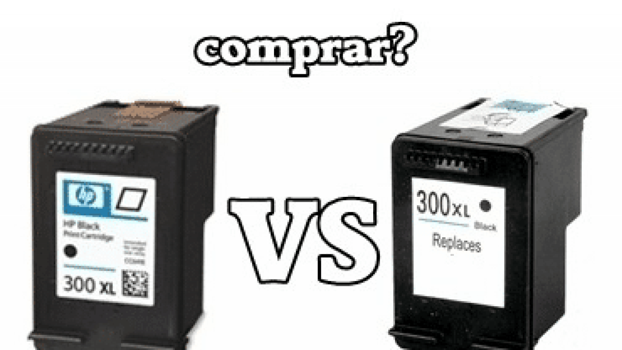 ¿Cartuchos originales o compatibles?